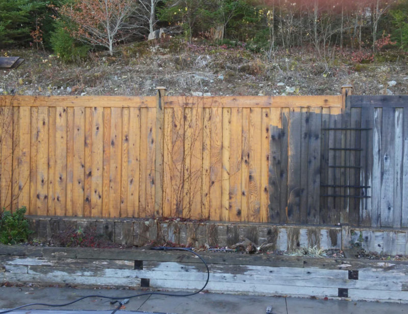 Complete Fence Stripping & Staining